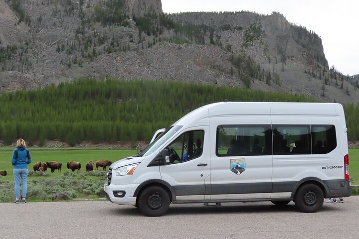 Lower Loop Van Tour from West Yellowstone: Grand Prismatic and Old Faithful