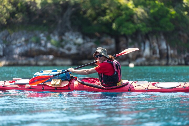 Full-Day Sea Kayaking Tour in Lefkada