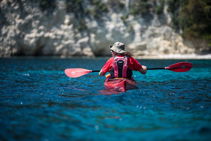 Full-Day Sea Kayaking Tour in Lefkada
