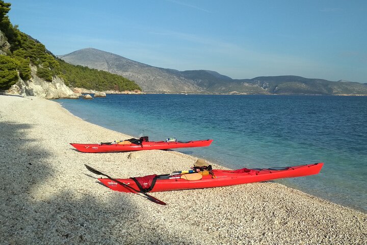 Full-Day Sea Kayaking Tour in Lefkada