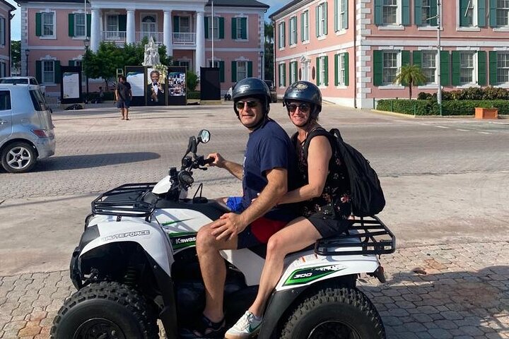 ATV Half Day City Tour in Nassau: Guided Tour With Free Samples