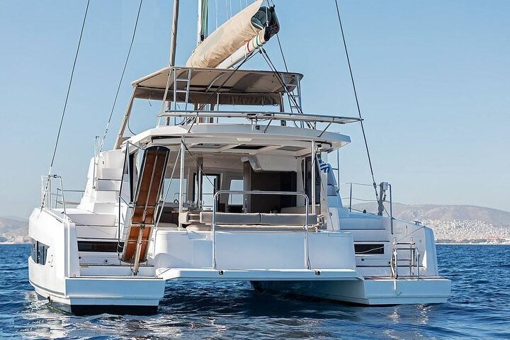 CATAMARAN Kleftiko Poliegos & Round of Milos Lunch with Openbar
