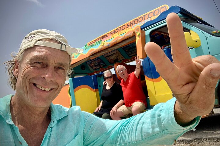 Luc’s Private Group Bonaire Open Bus Tour
