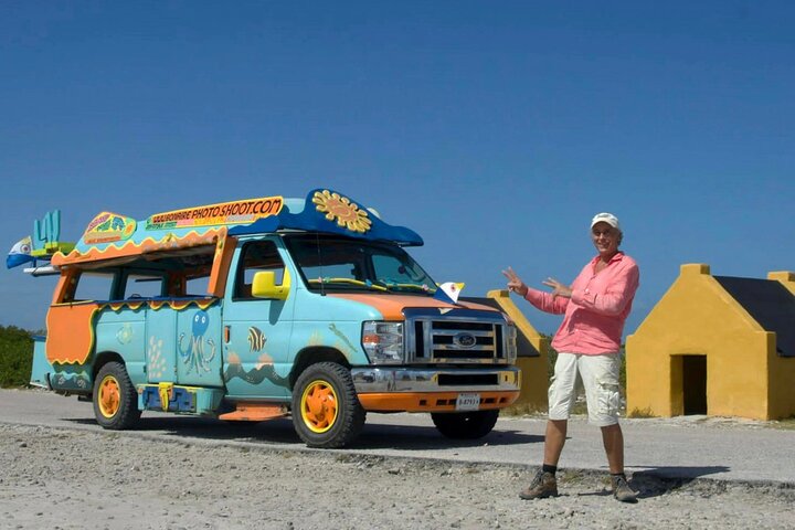 Luc’s Private Group Bonaire Open Bus Tour