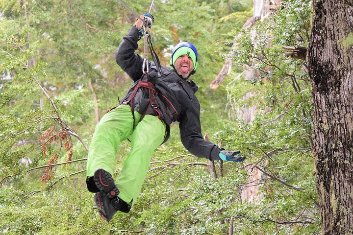 Cerro Lopez Zipline Adventure from Bariloche