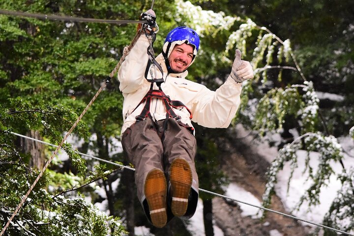 Cerro Lopez Zipline Adventure from Bariloche