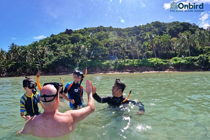 OnBird - Private family KID-FRIENDLY Snorkeling trip by speedboat in Phu Quoc