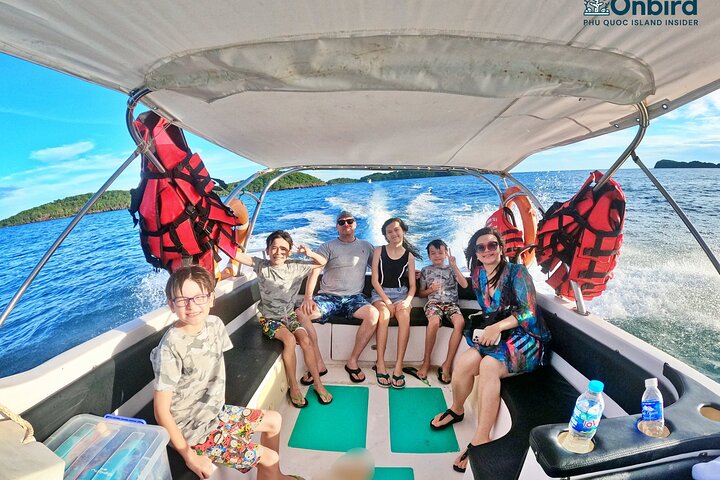 OnBird - Private family KID-FRIENDLY Snorkeling trip by speedboat in Phu Quoc