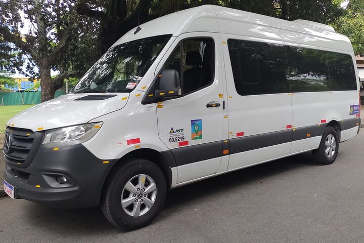 From Paraty: shared transfer to Rio de Janeiro