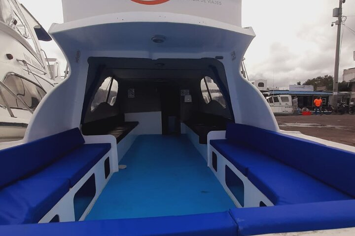 Transfer from Isabela Island to Santa Cruz Island