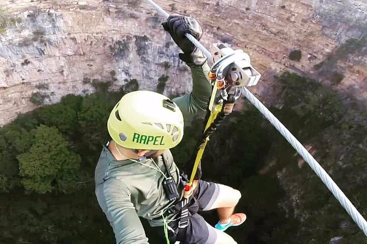 Chiapas Rappel Adventure at Sima de las Cotorras