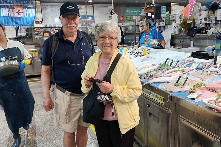 Food Market Shopping and Cooking Workshop in A Coruña