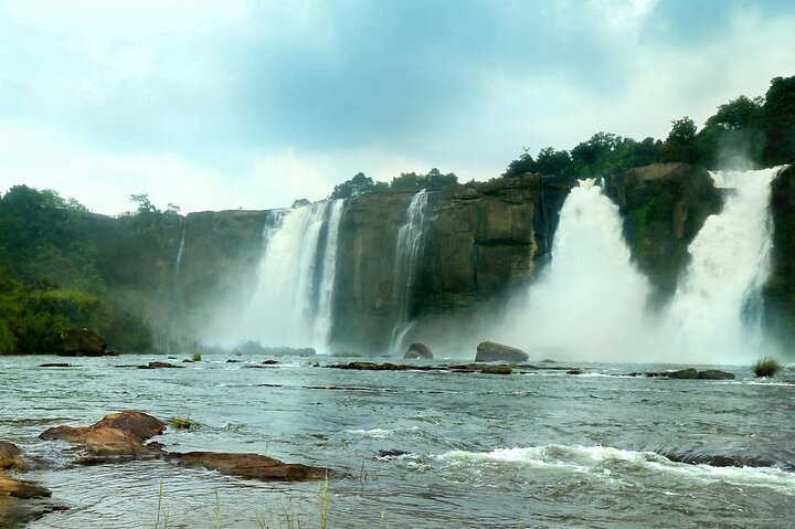 Athirappilly & Vazhachal Waterfalls Private Day Tour from Kochi