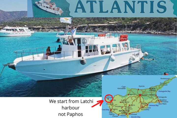 Blue Lagoon Cruise with Sightseeing from Latchi Harbour