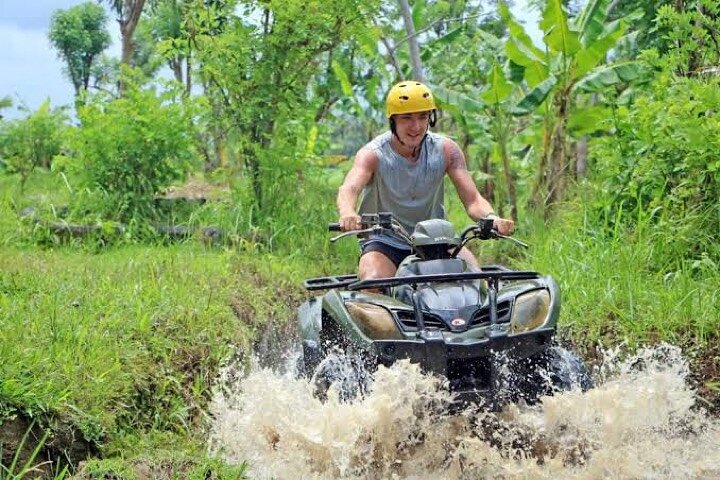 Ubud ATV Ride Through Elephant Cave, Monkey Forest, Waterfall