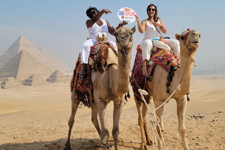 Half Day Tour Giza Pyramids &Great Sphinx with Private Tour Guide