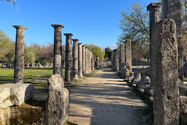 Private Katakolon Excursion to Ancient Olympia, Winery and Beach