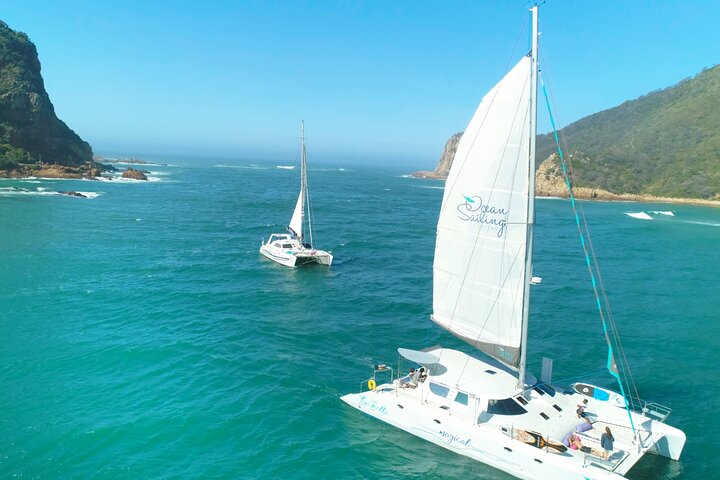 Knysna Sunset Sailing Cruise with captain's steak Braai & Bubbly