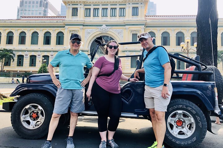 Ho Chi Minh City Private Half-Day Tour by U.S Army Jeep