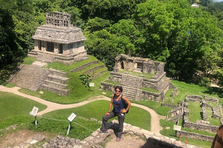 Palenque Archaeological site from Villahermosa City or airport