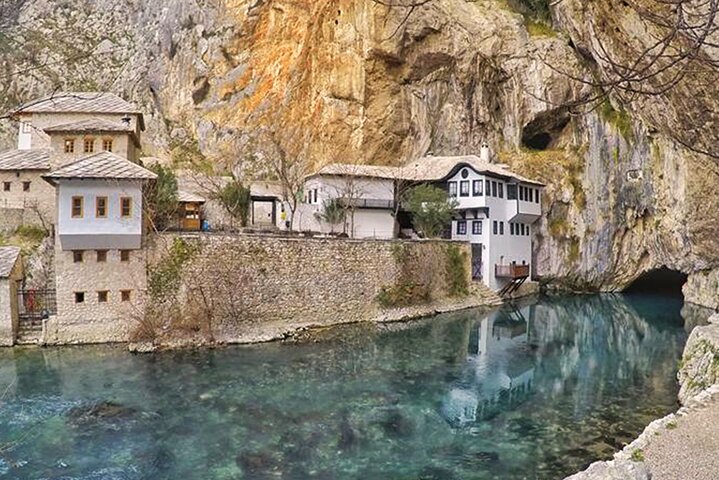 Discover Herzegovina Day Tour from Mostar: Kravice Waterfalls, Blagaj, Počitelj
