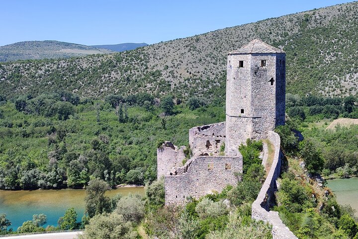 Discover Herzegovina Day Tour from Mostar: Kravice Waterfalls, Blagaj, Počitelj
