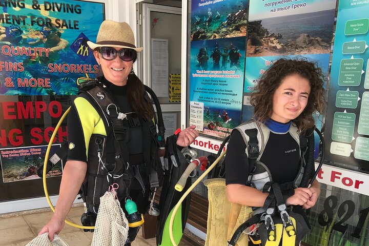 SCUBA DIVING first time experience