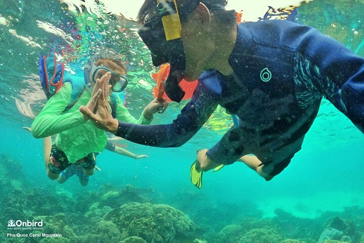 OnBird - Private family KID-FRIENDLY Snorkeling trip by speedboat in Phu Quoc