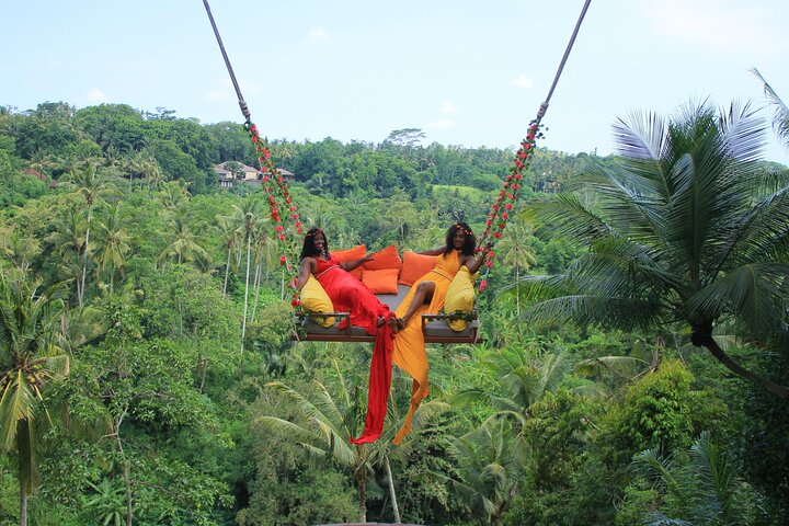 Bali Jungle Swing Experience Full Activity