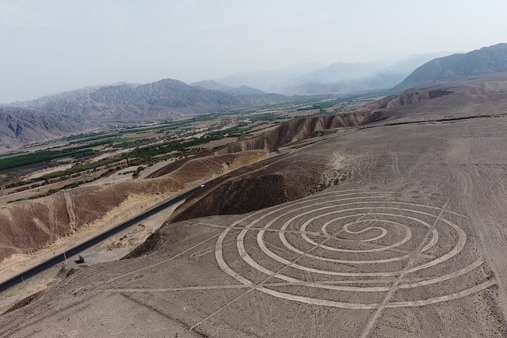 Fly over the Enigmatic Nazca Lines