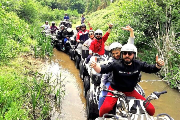 Side Combo Tour Adventure Rafting Quad Zipline Exprience