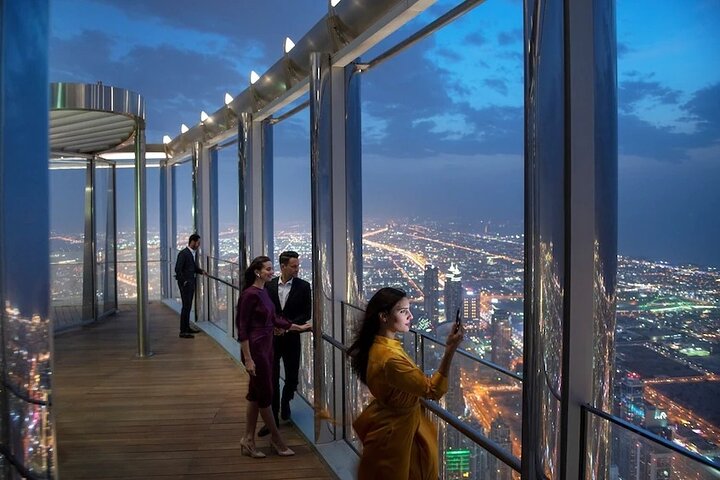 The Burj Khalifa At The Top Observation Deck Admission Ticket