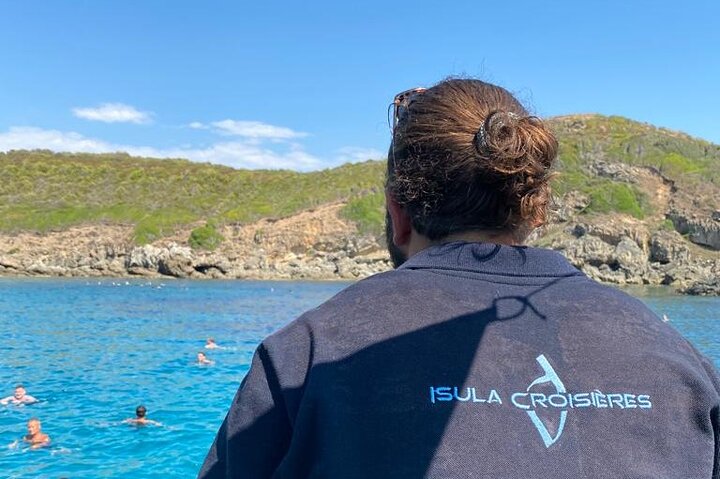 De Sagone/Cargèse: Scandola Girolata 2h Calanques Piana Swimming