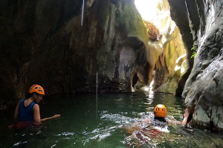 From Estepona: Guided Canyoning Tour on the Guadalmina River
