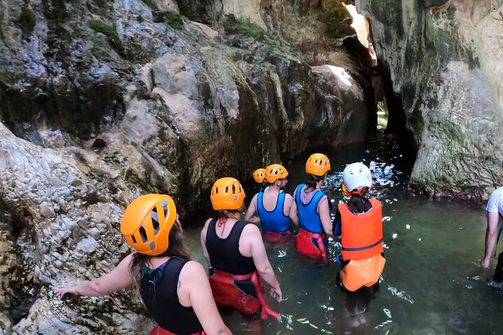 From Estepona: Guided Canyoning Tour on the Guadalmina River