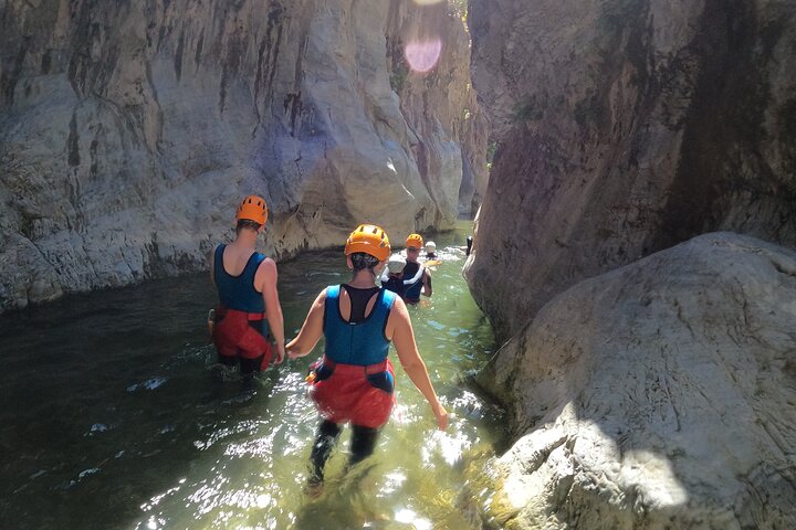 From Estepona: Guided Canyoning Tour on the Guadalmina River