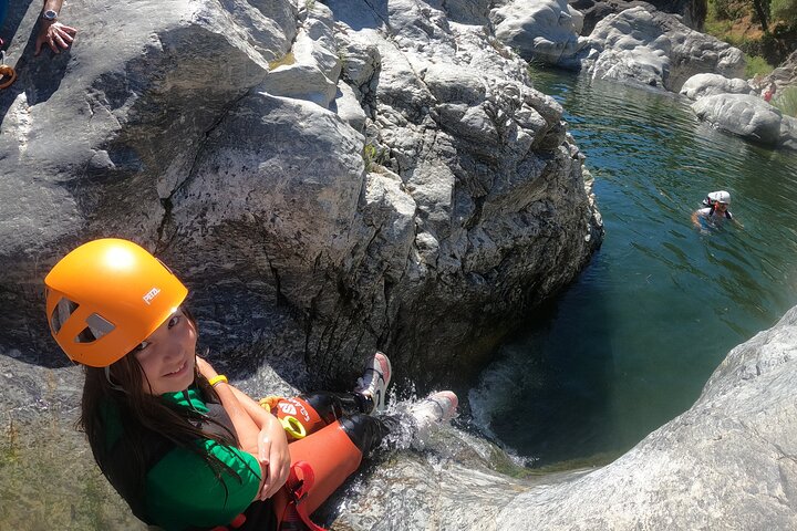 From Estepona: Guided Canyoning Tour on the Guadalmina River