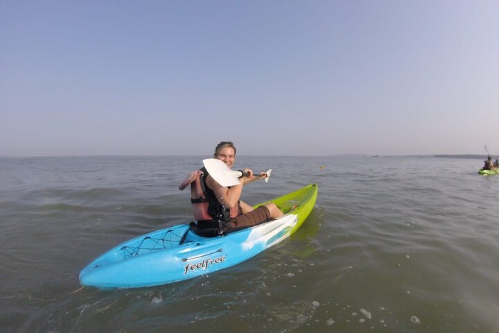 Dharmadam Ocean Kayaking Experience by Tyndis