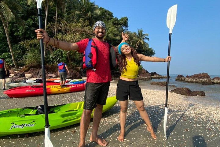 Dharmadam Ocean Kayaking Experience by Tyndis