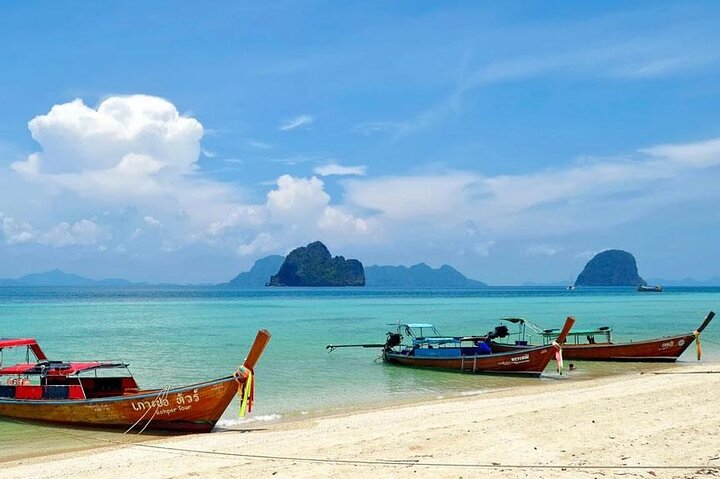 Private Lanta 4 Islands Tour by Longtail Boat