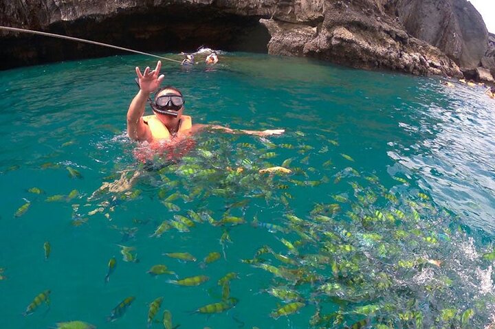 Private Lanta 4 Islands Tour by Longtail Boat