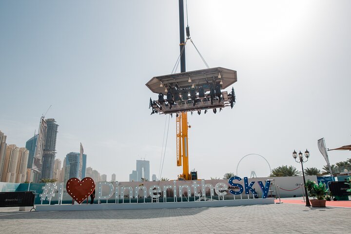 Dinner in the Sky Dubai: Aerial Dining with City Views