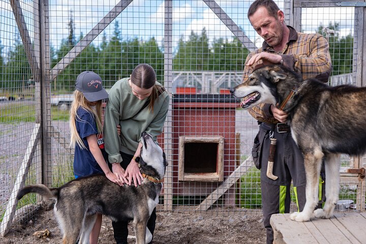 Meet 70 Huskies and Enjoy a short ATV Tour with the Huskies