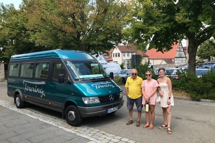 Minibus-Tour von Frankfurt (Main) to Rothenburg (Tauber)