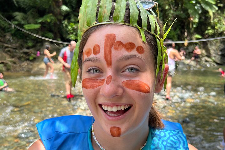 El Yunque Rainforest Waterslides, Waterfalls and Rope Swing