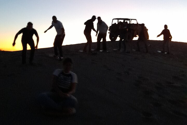 Sandboarding in the Mogote Dunes in Mexico