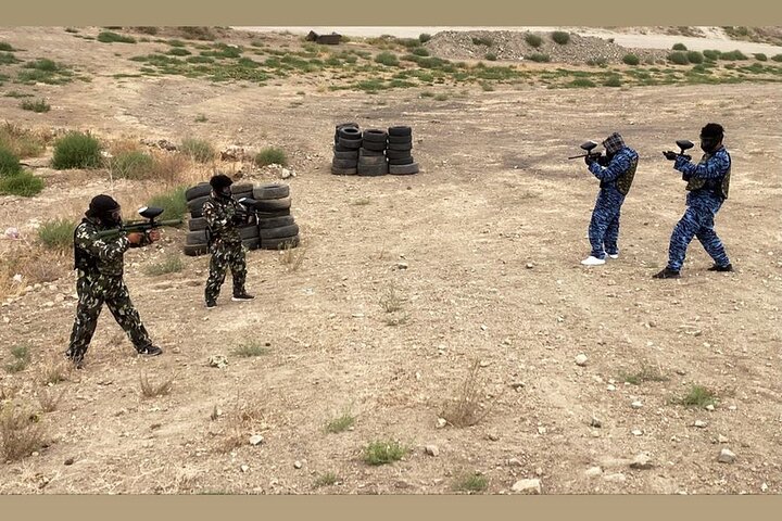 Bachelor party/play Paintball/quad mountain pink