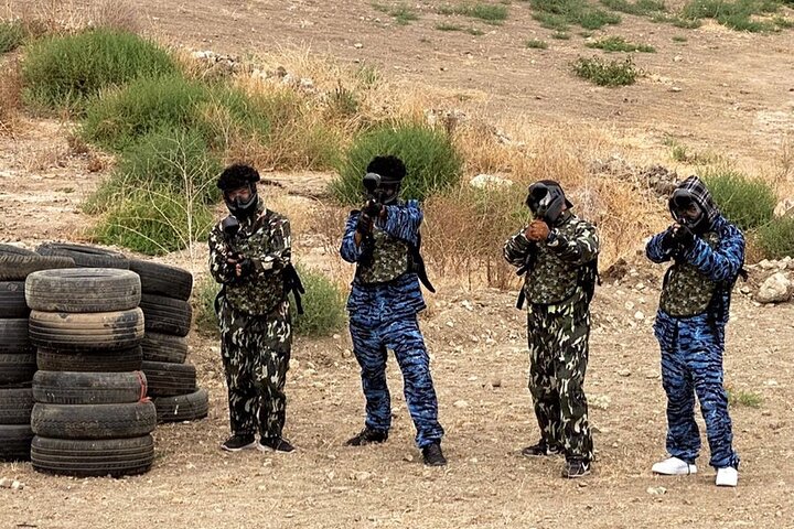 Bachelor party/play Paintball/quad mountain pink