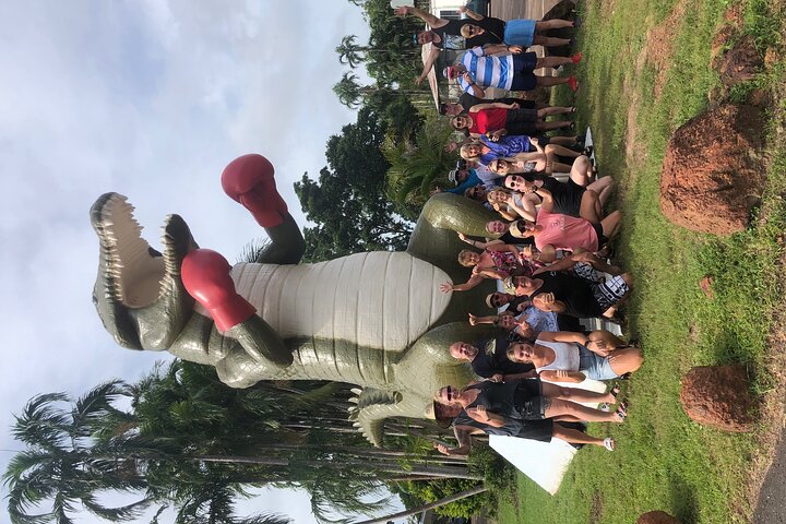 The Croc Bus to the Famous Jumping Crocodile Cruise