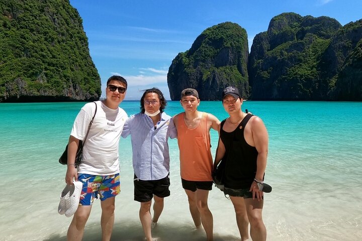 Phi Phi Island Viking Cave Monkey Beach Khai Island Tour from Phuket